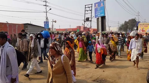 Kumbh Fair 2019 库存影片 102534663