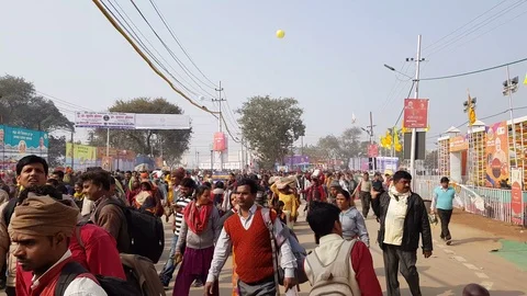 Kumbh Fair 2019 库存影片 102535043