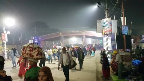 Kumbh Fair 2019 库存影片 102535069