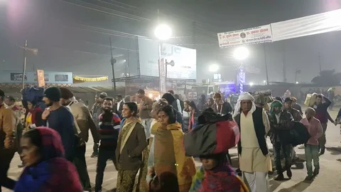 Kumbh Fair 2019 库存影片 102535077