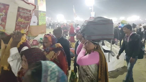 Kumbh Fair 2019 库存影片 102535098