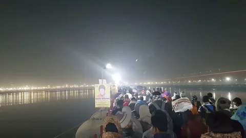 Kumbh Fair 2019 库存影片 102535131