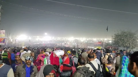 Kumbh Fair 2019 库存影片 102535563