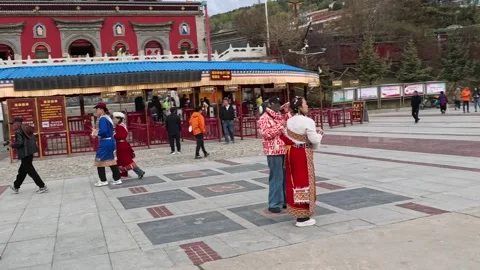 Kumbum monastery Stock Footage 336519455
