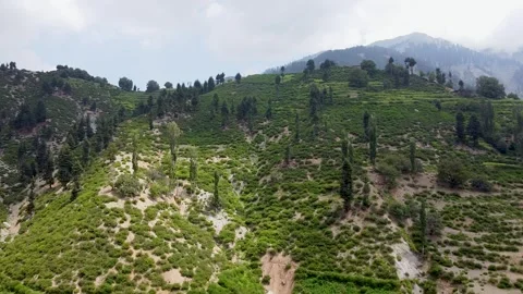 Kunar Province's Green Peaks Stock Footage 274869183
