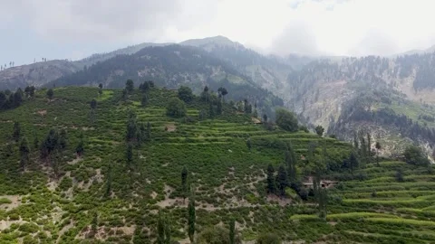 Kunar's Verdant Green Peaks Stock Footage 274869169