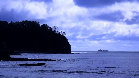 Kunashiri Island Stock Footage 75397397