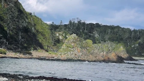 Kunashiri Island Stock Footage 75397407