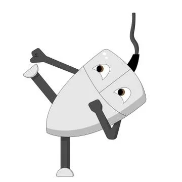 Kung fu computer mouse Stock Illustration