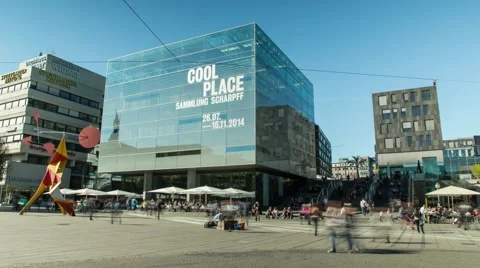 Kunsthalle Stuttgart (timelapse) Видео 43567547