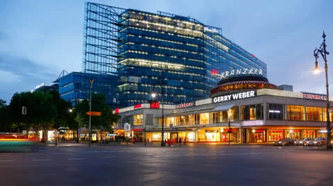 Kurfürstendamm, Berlin, Germany. Stock Footage 26209963