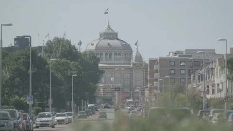 Kurhaus Scheveningen Video stock 77876441