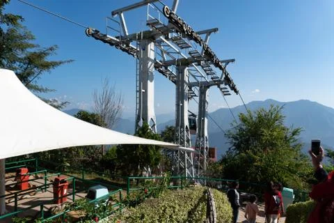 Kurintar Cable Car Station Stock Photos