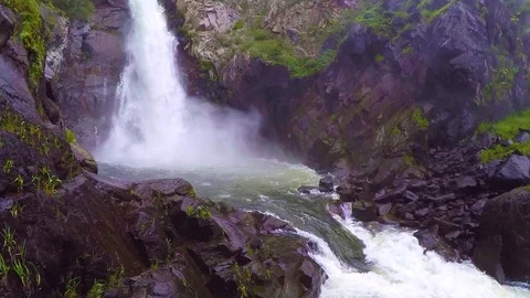 Kurkure waterfall. Slow motion. Stock Footage 109324364
