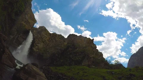 Kurkure waterfall. Time lapse. Stock Footage 109276900