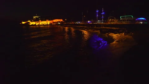 Kusadasi in the evening lights 動画素材 248902291