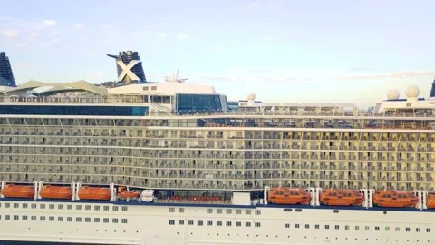 Kusadasi Harbor on Morning Time from Drone 库存影片 157810153