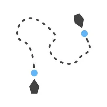 Kusari Fundo icon vector image. Stock Illustration