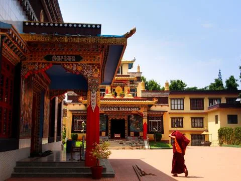 Kushalnagar Temples in India Stock Photos
