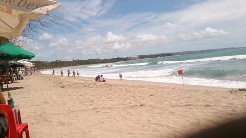 Kuta Bali Beach Stock Photos