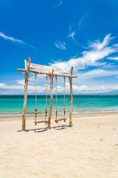 Kuta beach in Bali Stock Photos