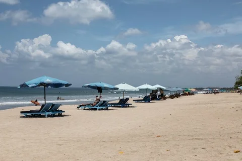 Kuta Beach Timelapse 1 Stock Footage 99017913