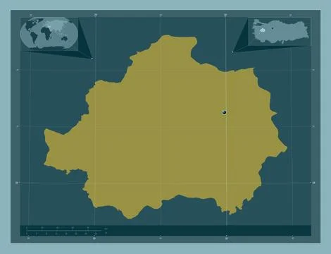 Kutahya, Turkiye. Solid color shape 스톡 일러스트
