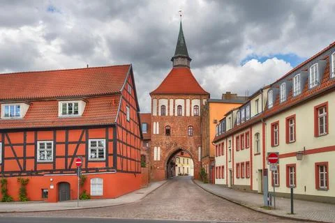 Kutertor gate in Stralsund, Germany Stock Photos