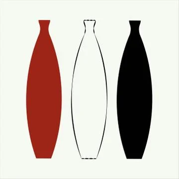 кувшины Stock Illustration