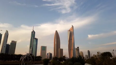 Kuwait City - Time Lapse Video stock 241032559