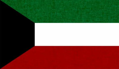 Kuwait grunge style flag. Vector EPS10 Illustrazione stock