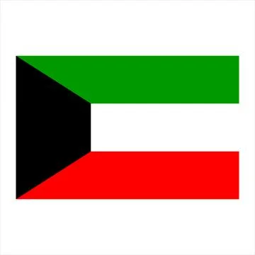 Kuwait line icon vector illustration isolated on white background Stock Illustration