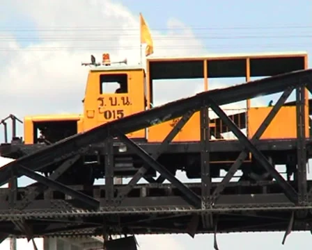 Kwai river train  Stock Footage 7768718