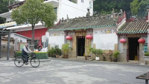 Kwan Tai temple Stock Footage 72255884