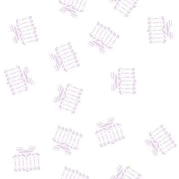 Kwanzaa holiday glyph vector seamless pattern Stock Illustration