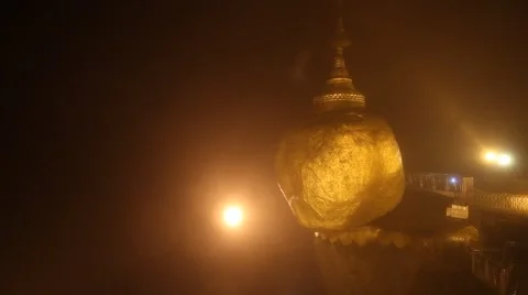 Kyaikhtiyo wind storm Stock Footage 42589287