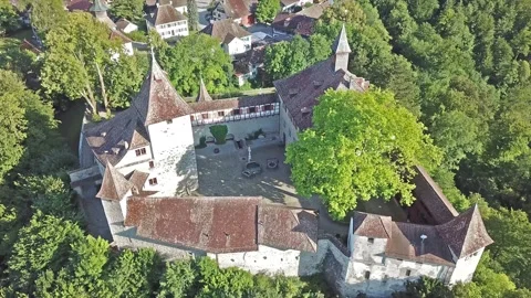 Kyburg castle Stock Footage 143486085