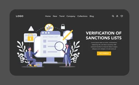KYC concept. Flat vector illustration. Stock Illustration