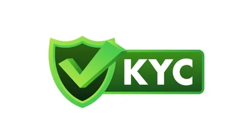 KYC know your customer verification icon animation Stock Footage 337967790