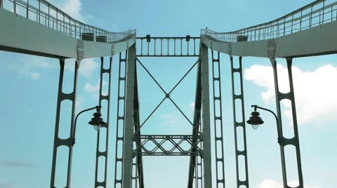 Kyiv Bridge Construction 2 Stock Footage 65289675