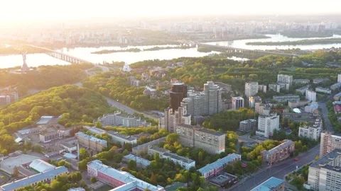 Kyiv the capital of Ukraine Stock Footage 200875003