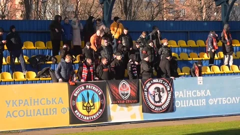 Kyiv hosts first Ukrainian Amputee Football Championship amid war, Kiev, UA - 13 Stock Footage 323539789