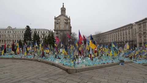 Kyiv memorial site Stock Footage 299427305