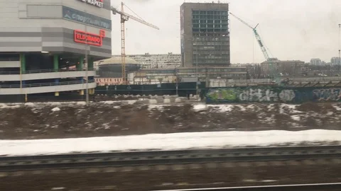 Kyiv Railroad Stock Footage 90950205