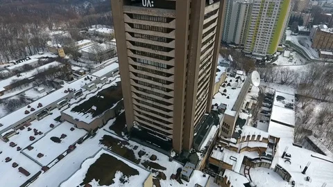 Kyiv Telecentre 스톡 동영상 87184449