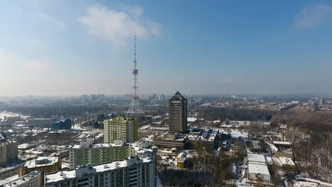 Kyiv Telecentre Stock Footage 87184525