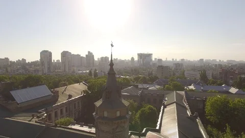 Kyiv_Polytechnical_Institute_Main_building 스톡 동영상 105547682