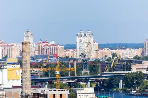 Kyiv's Makeover Stock Photos