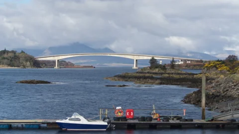 Kyle of Localsh Timelapse Stock Footage 232481637
