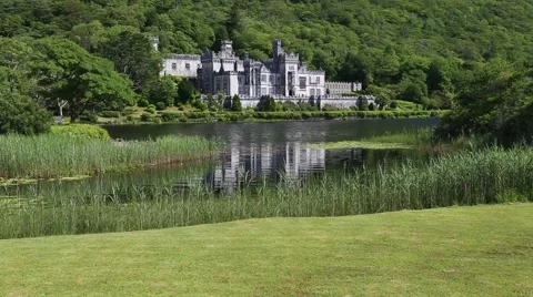 Kylemore abbey Stock Footage 46085154
